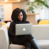 Women with laptop